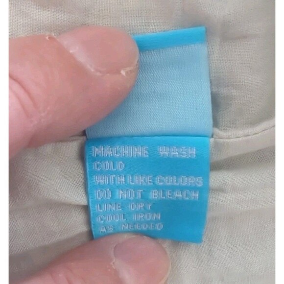 McLaughlin Sz 4 Edie Halter Mini Dress Linen Lined Pockets Sleeveless 60s Mod - Picture 11 of 12